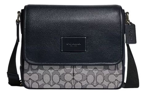 mariconera coach original|Bandolera Mariconera Coach Sprint Map Bag In Signature Jacquard.